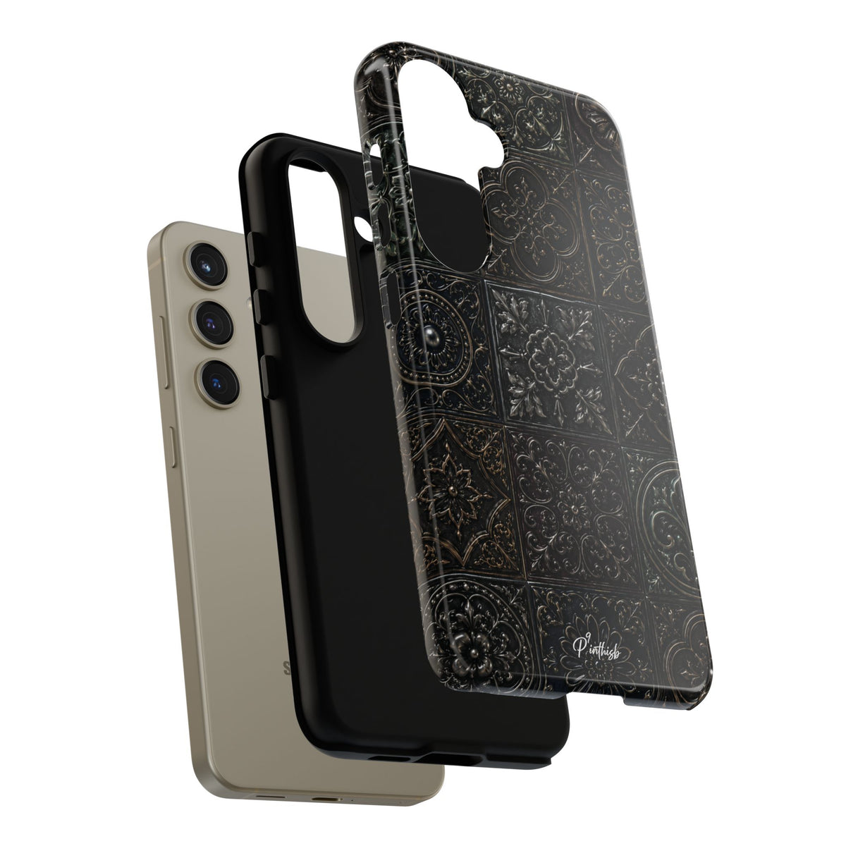 Mosaic Pattern Tough Phone Case