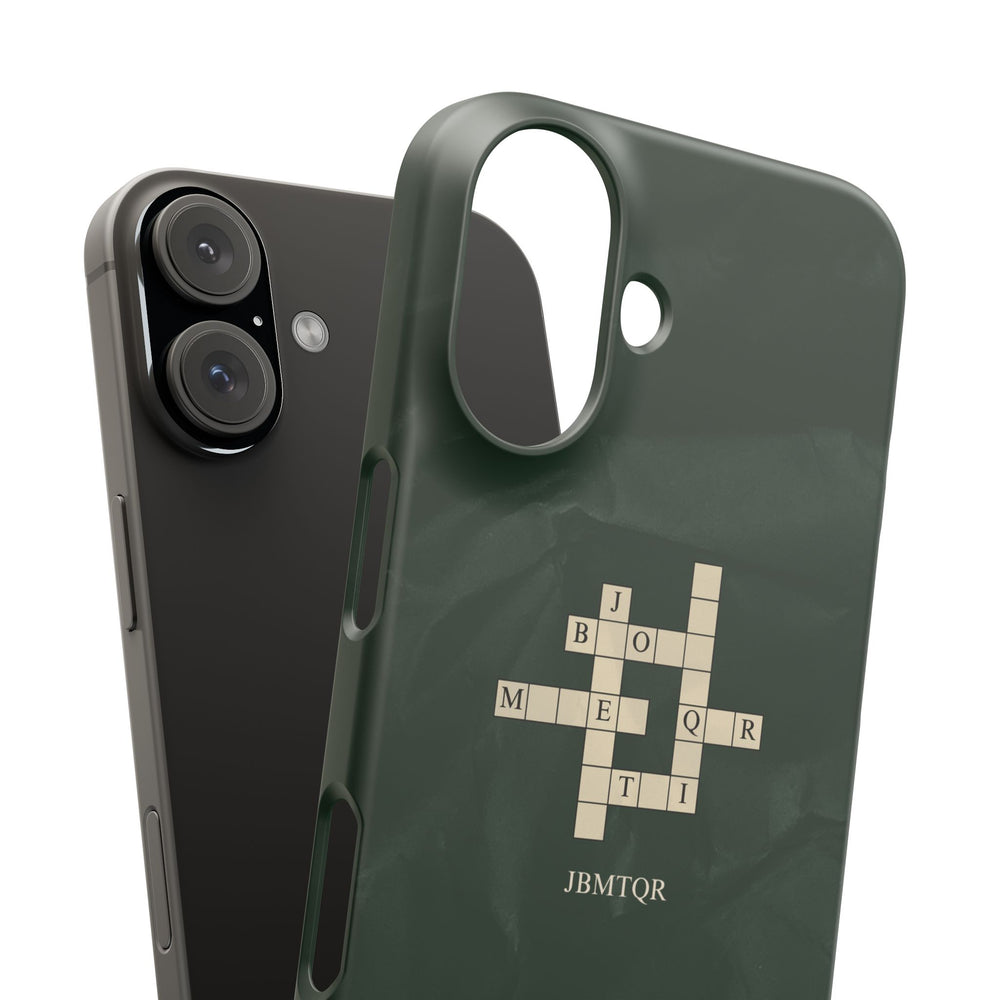 "JBMTQR crossword" Snap Phone Case