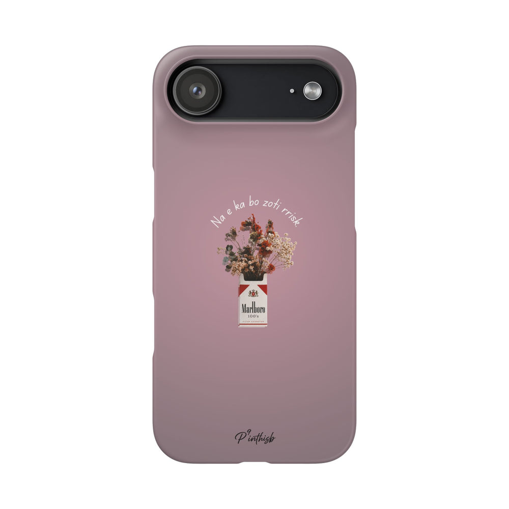 "Na e ka bo zoti rrisk." Snap Phone Case