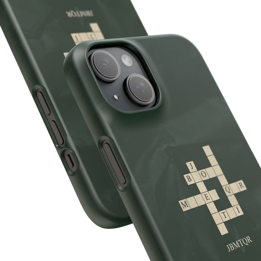 "JBMTQR crossword" Snap Phone Case