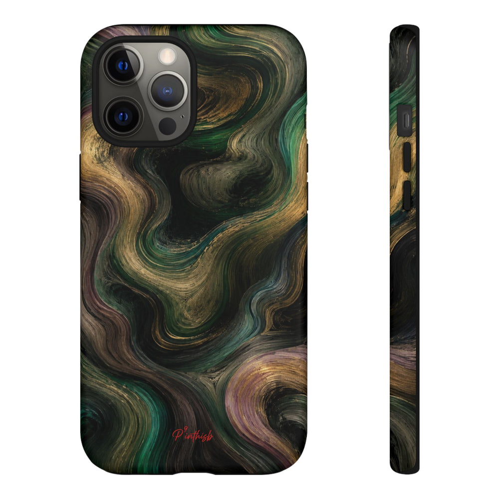 Marbled Forest Tough Phone Case