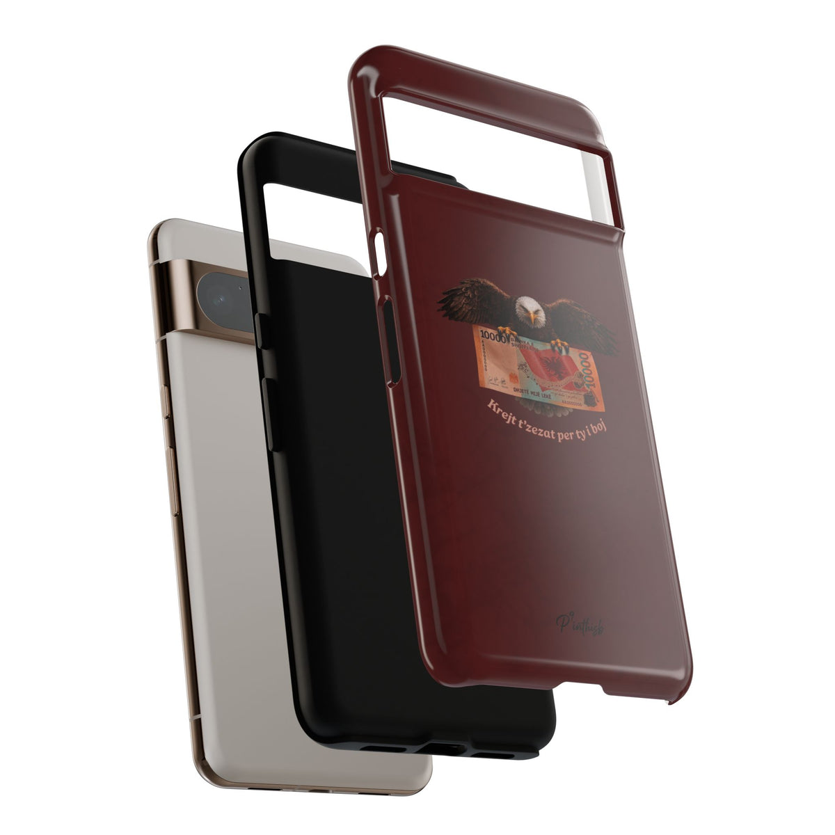 "Krejt t'zezat për ty i boj" Albanian Tough Phone Case