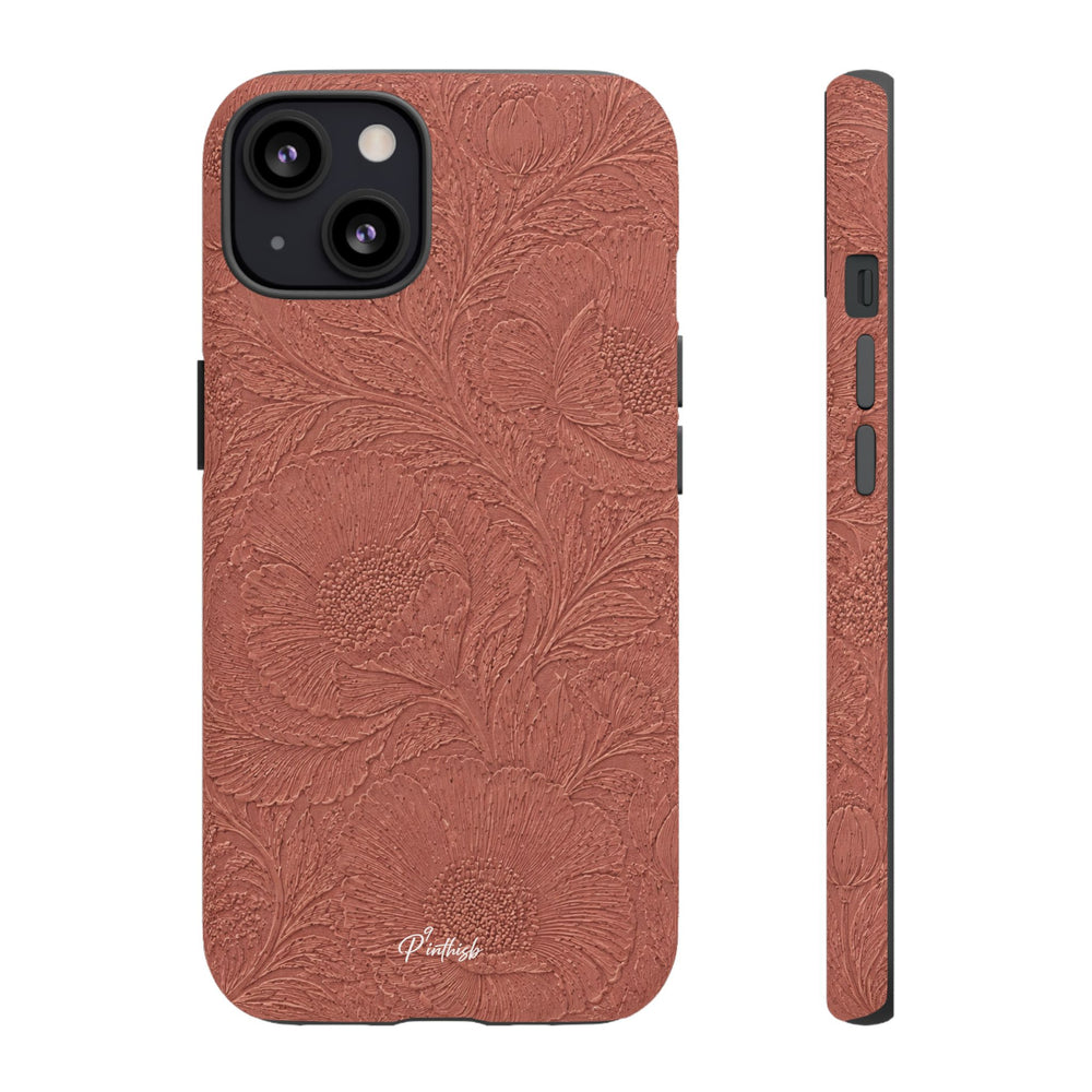 Embossed Floral Tough Case