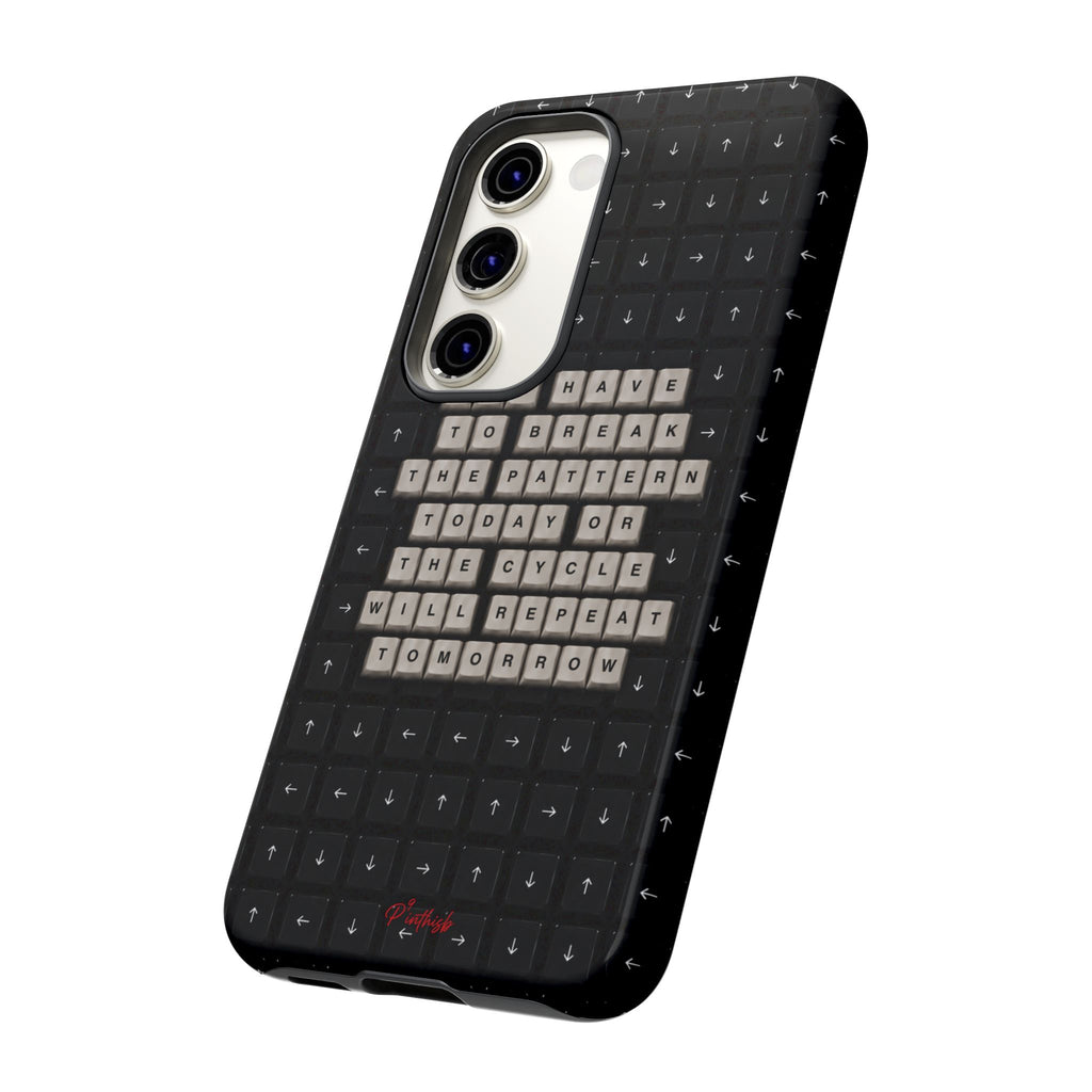 "Break the pattern" Keyboard Tough Case