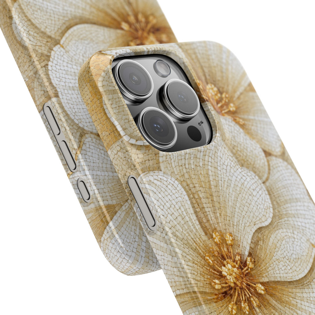 Floral Gold Bloom Snap Case