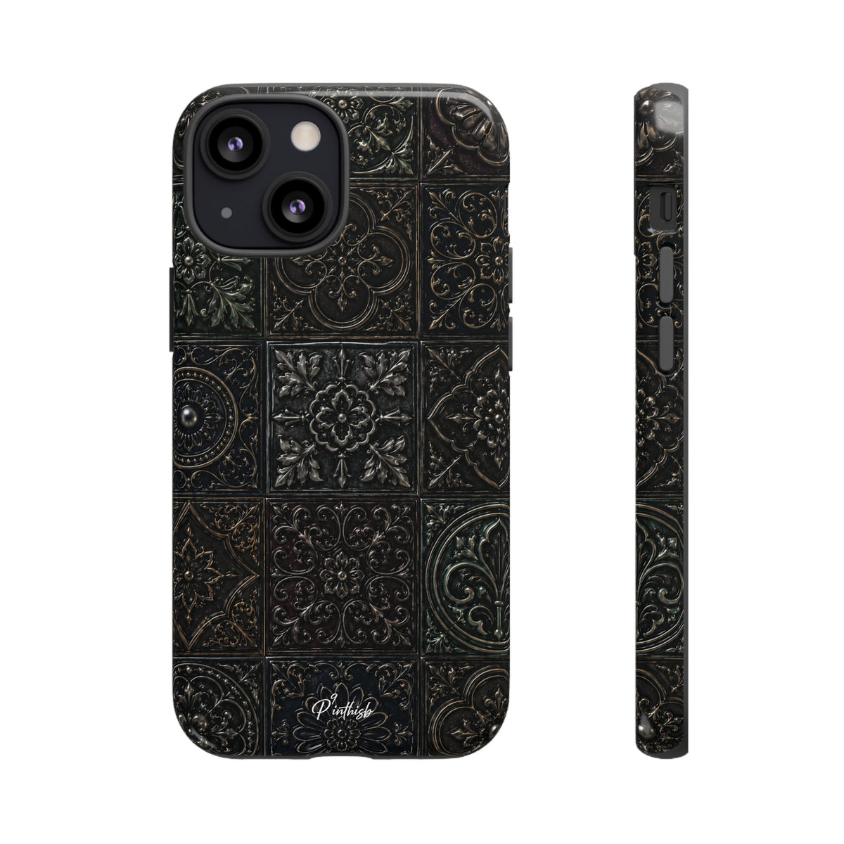 Mosaic Pattern Tough Phone Case