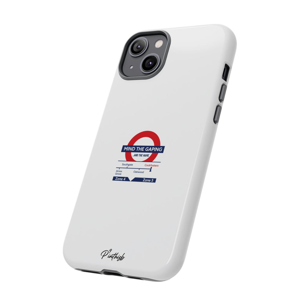 "Mind the Gaping" London Tube Parody Phone Case