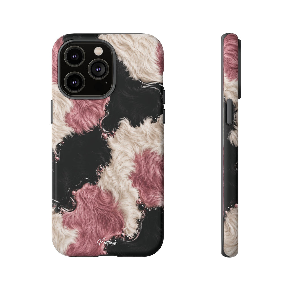 Cow Print Swirl Tough Case