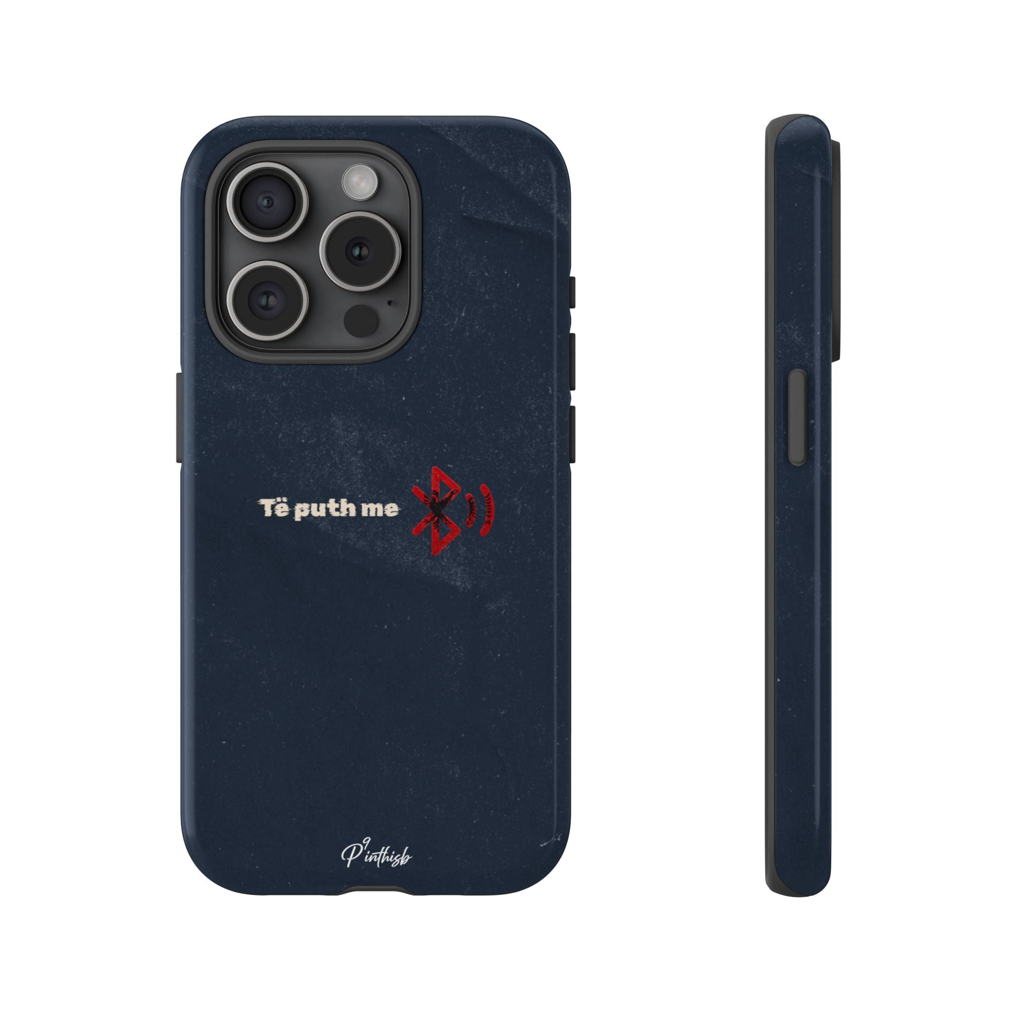"Te puth me bluetooth" Tough Phone Case