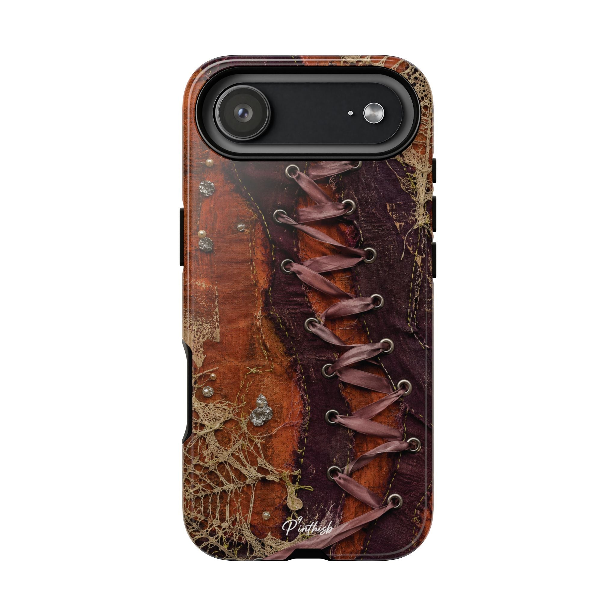 Vintage Leather Lace Tough Case