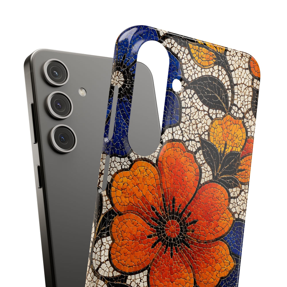 Floral Mosaic Snap Case