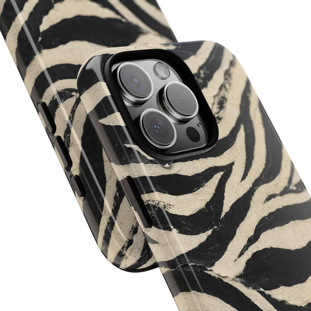 Zebra Stripe Tough Phone Case