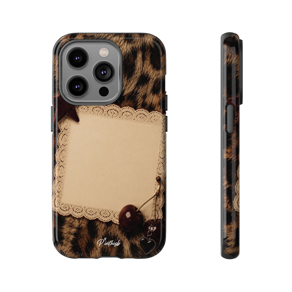 Personalized Leopard Lace Phone Case