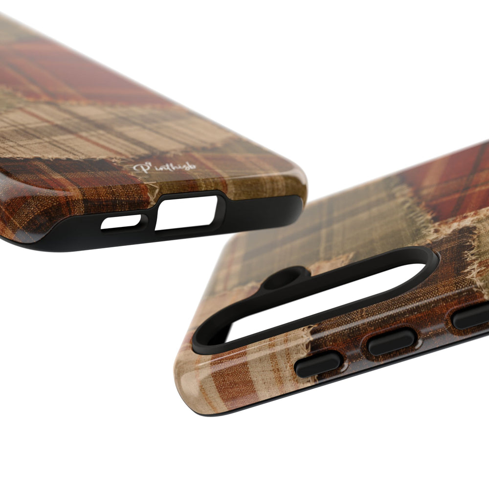 Rustic Fall Patchwork Tough Case