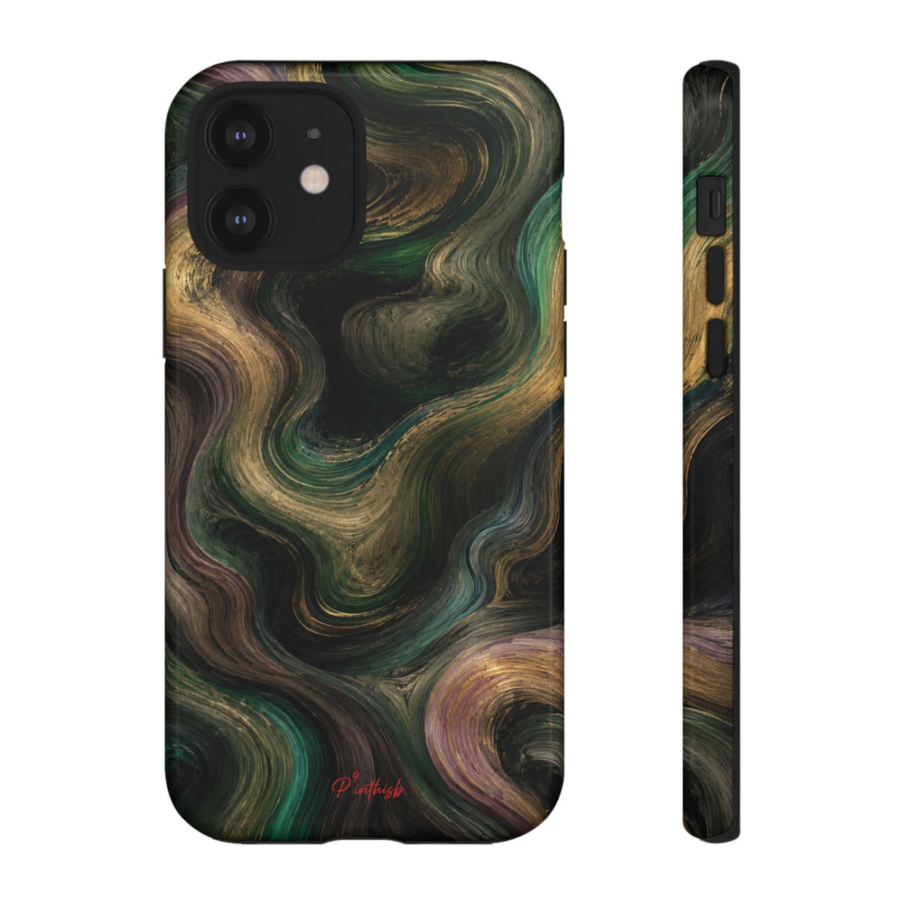 Marbled Forest Tough Phone Case