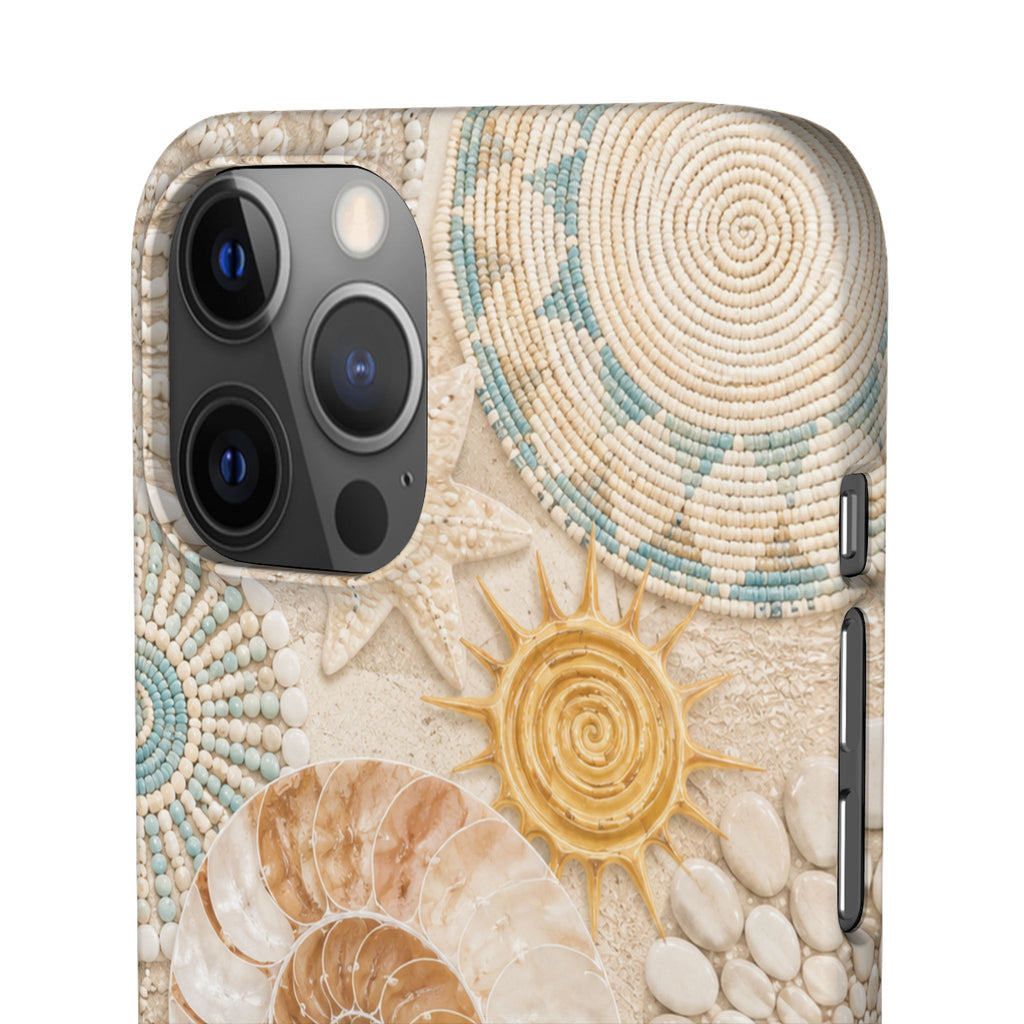Coastal Seashell Snap Case