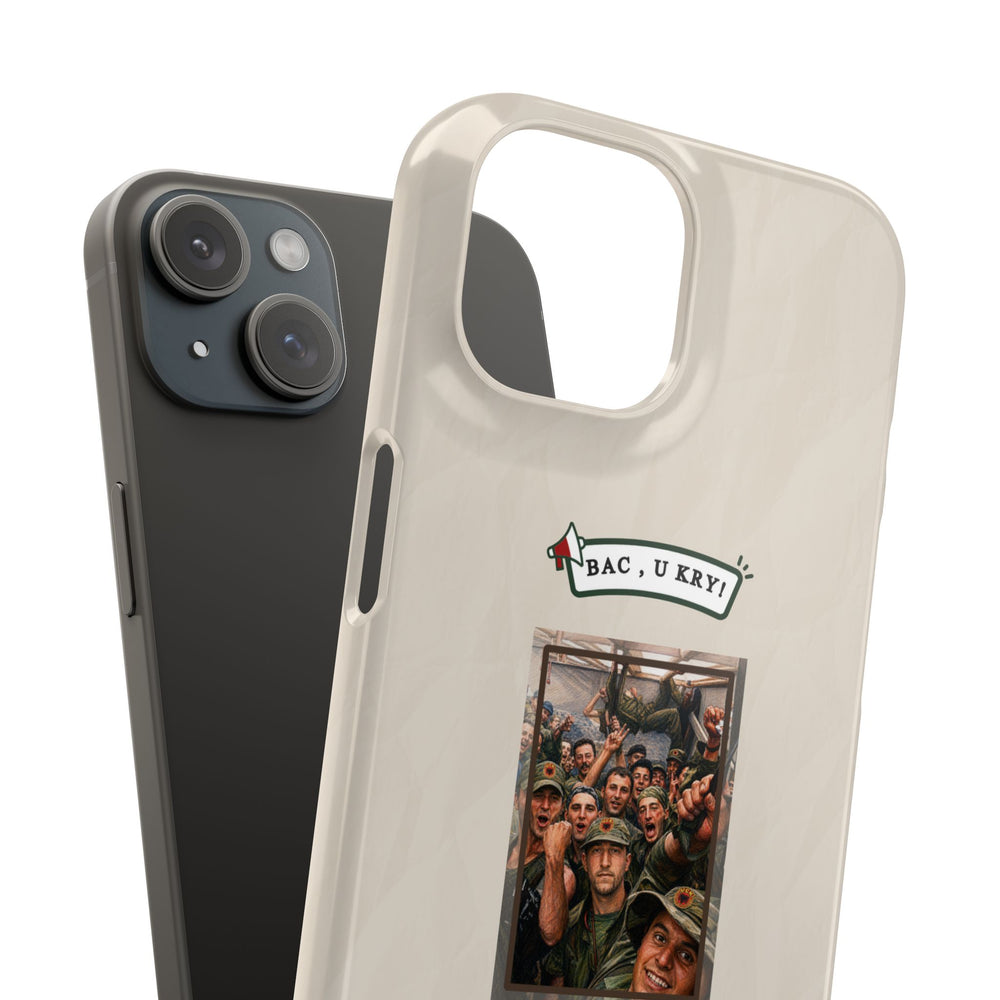 "BAC, U KRY!" Snap Case