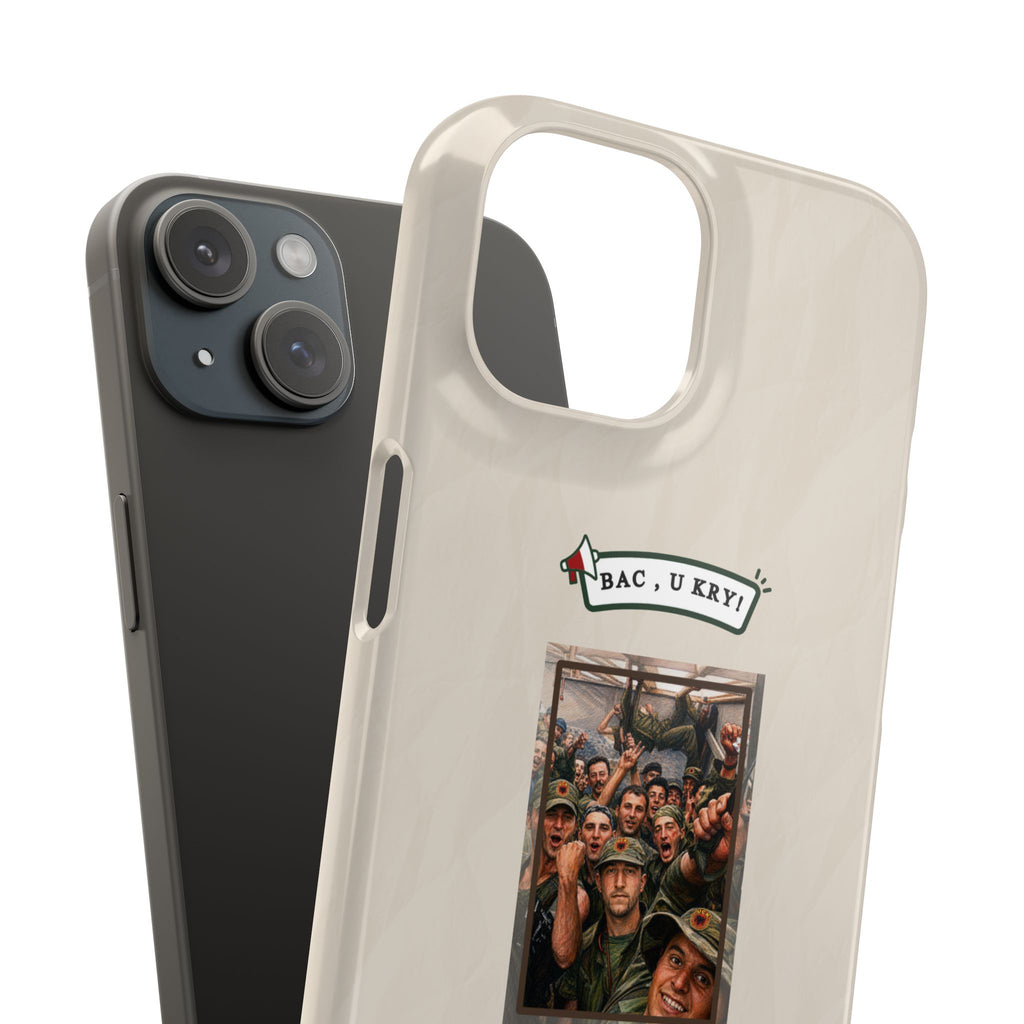 "BAC, U KRY!" Snap Case
