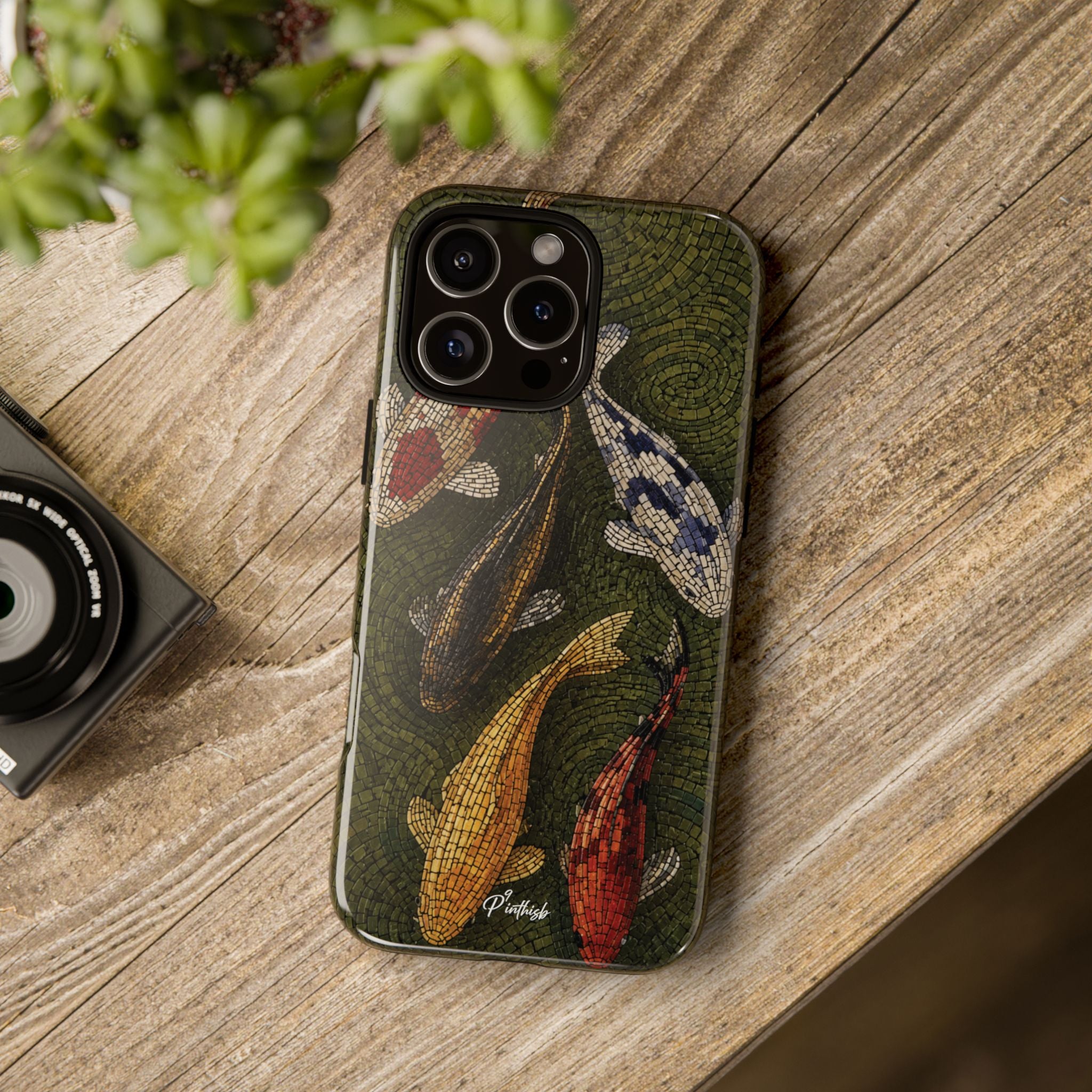 Fish Pond Tough Phone Case