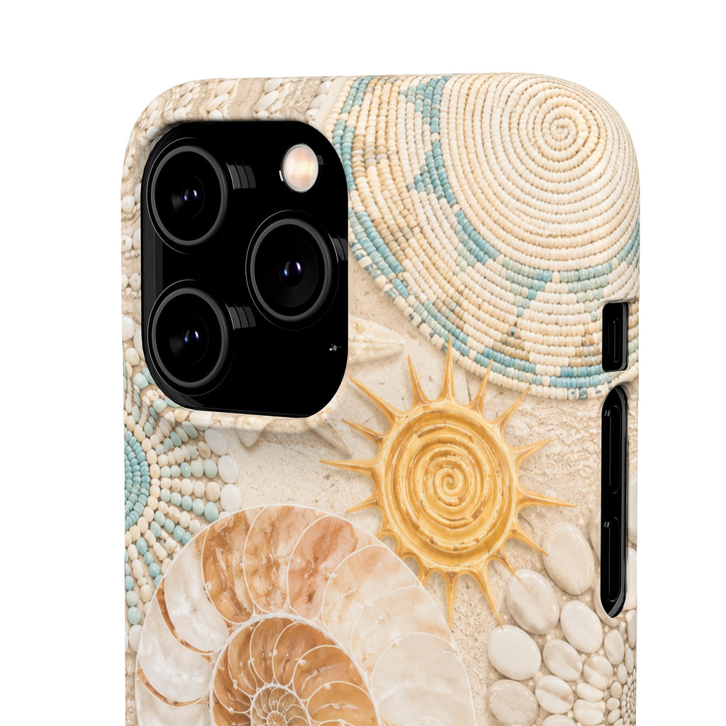Coastal Seashell Snap Case