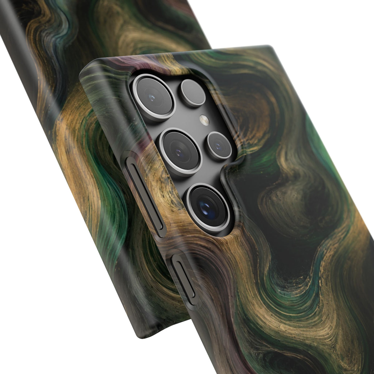 Marbled Forest Snap Phone Case