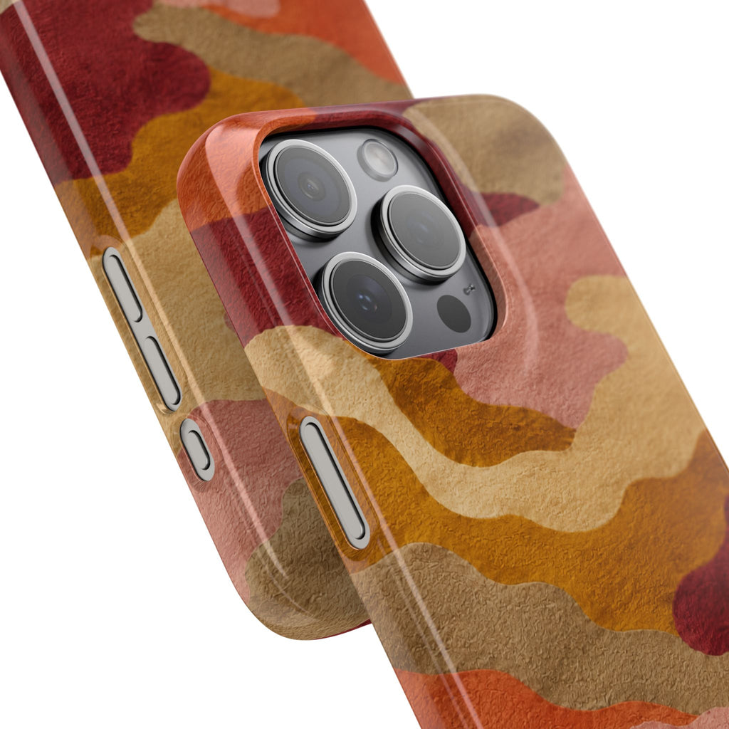 Watercolour Camo Snap Case
