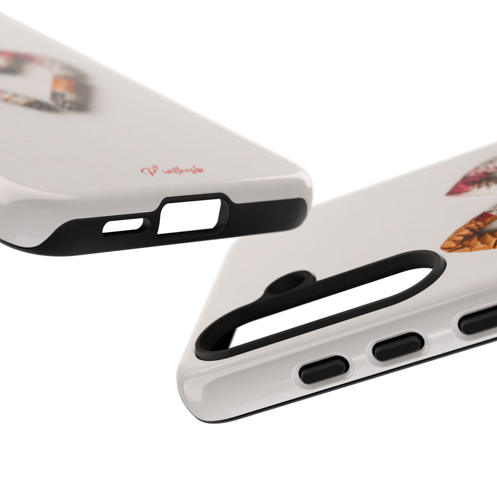 Cigarette Butts Heart Tough Case
