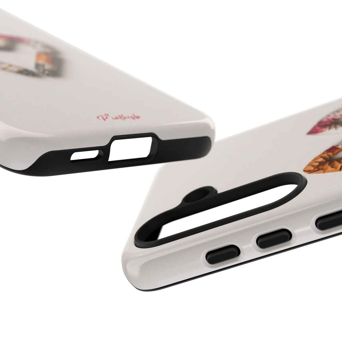 Cigarette Butts Heart Tough Case