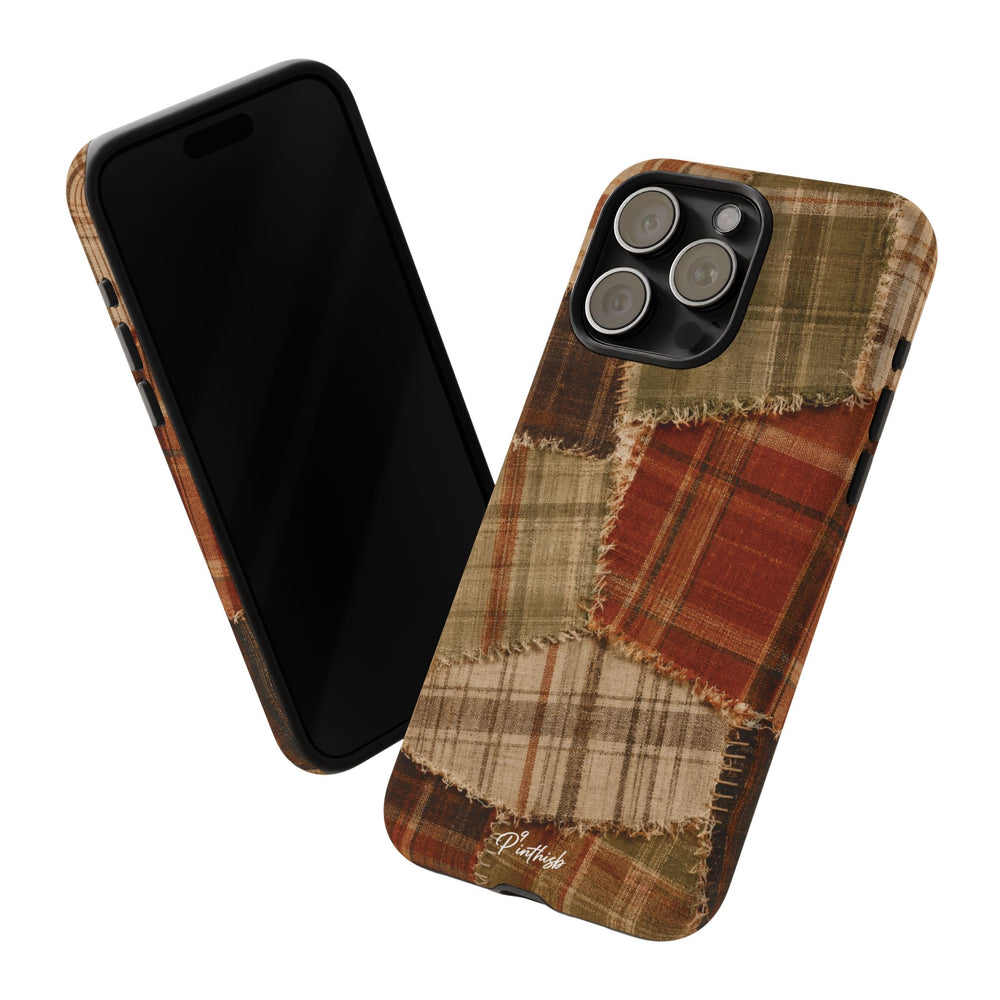 Rustic Fall Patchwork Tough Case