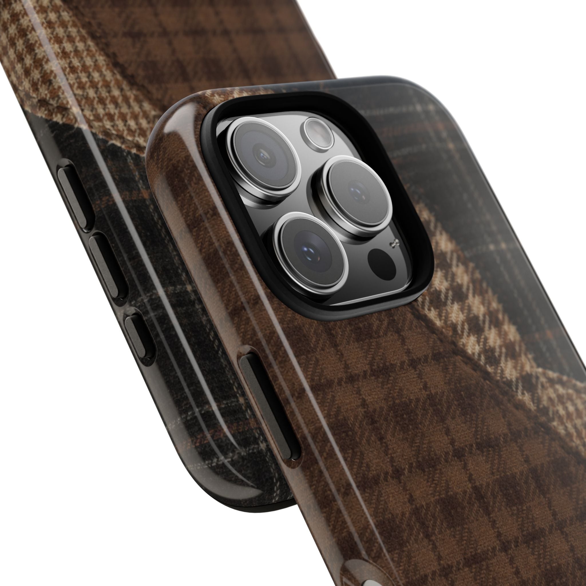 Rustic Brown Retro Tough Case