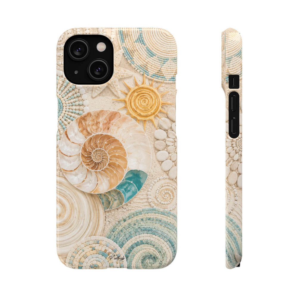 Coastal Seashell Snap Case