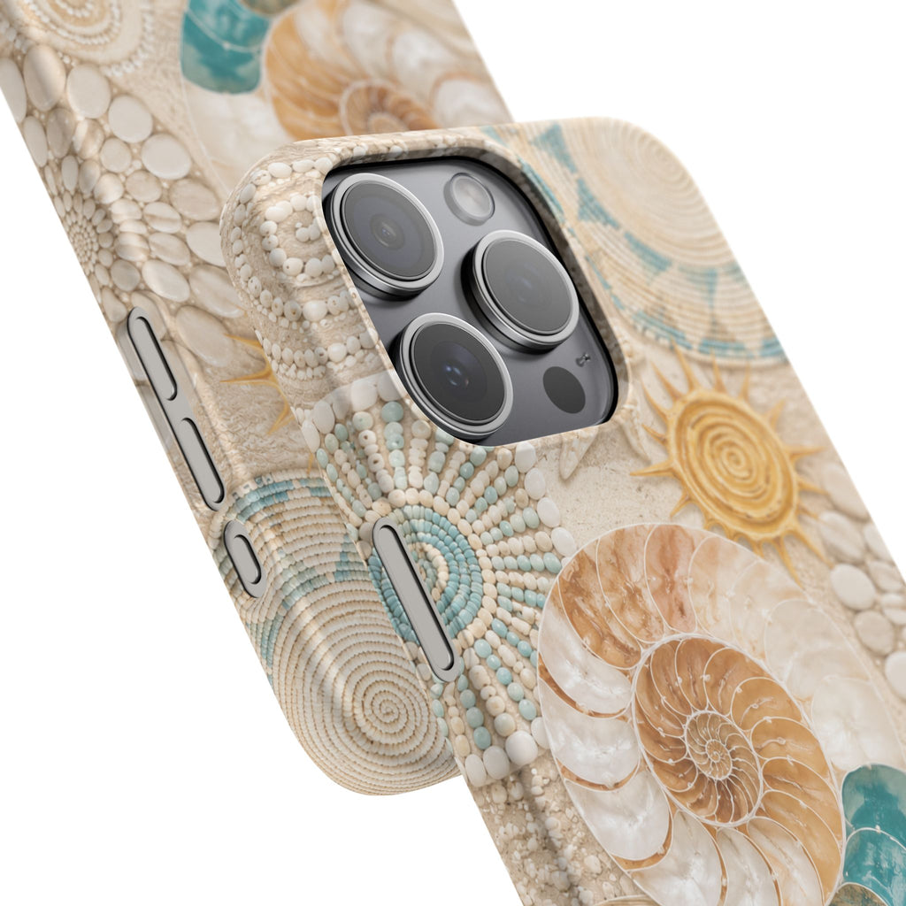 Coastal Seashell Snap Case