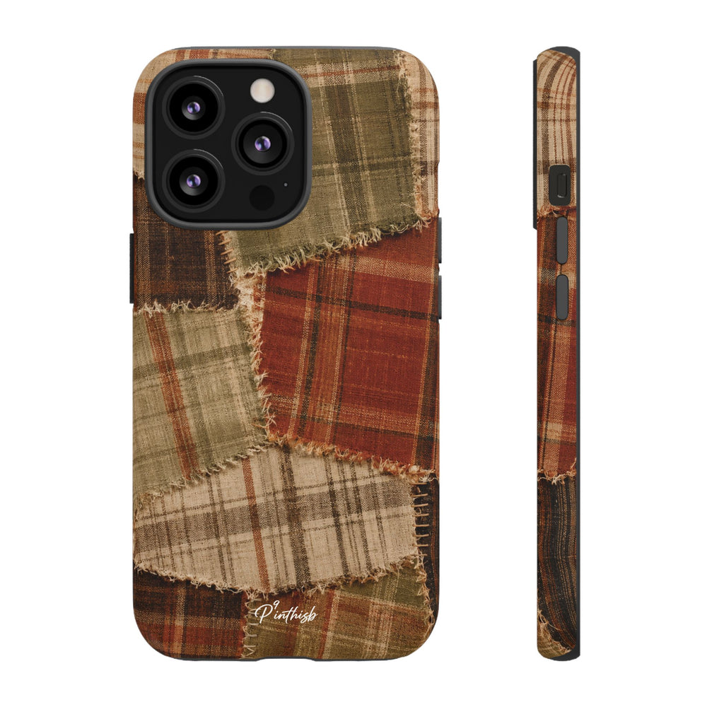 Rustic Fall Patchwork Tough Case