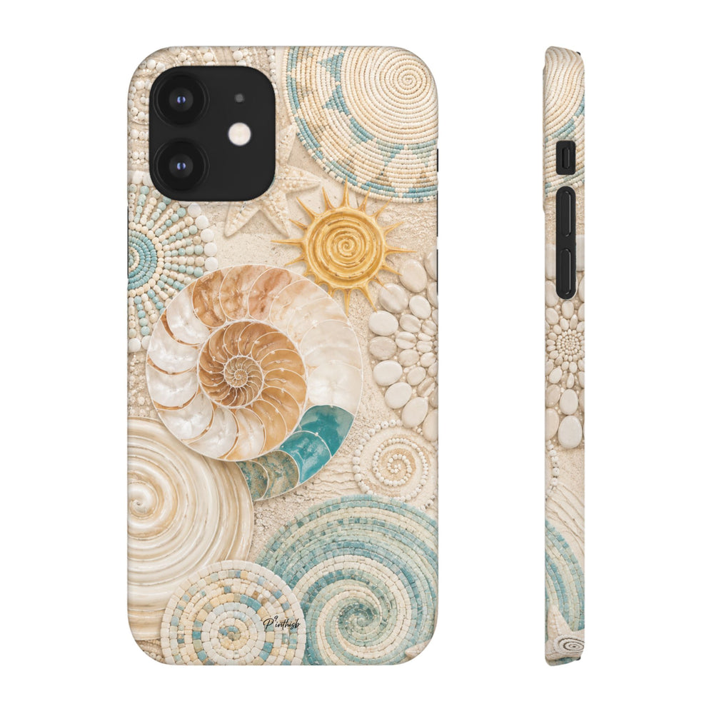 Coastal Seashell Snap Case