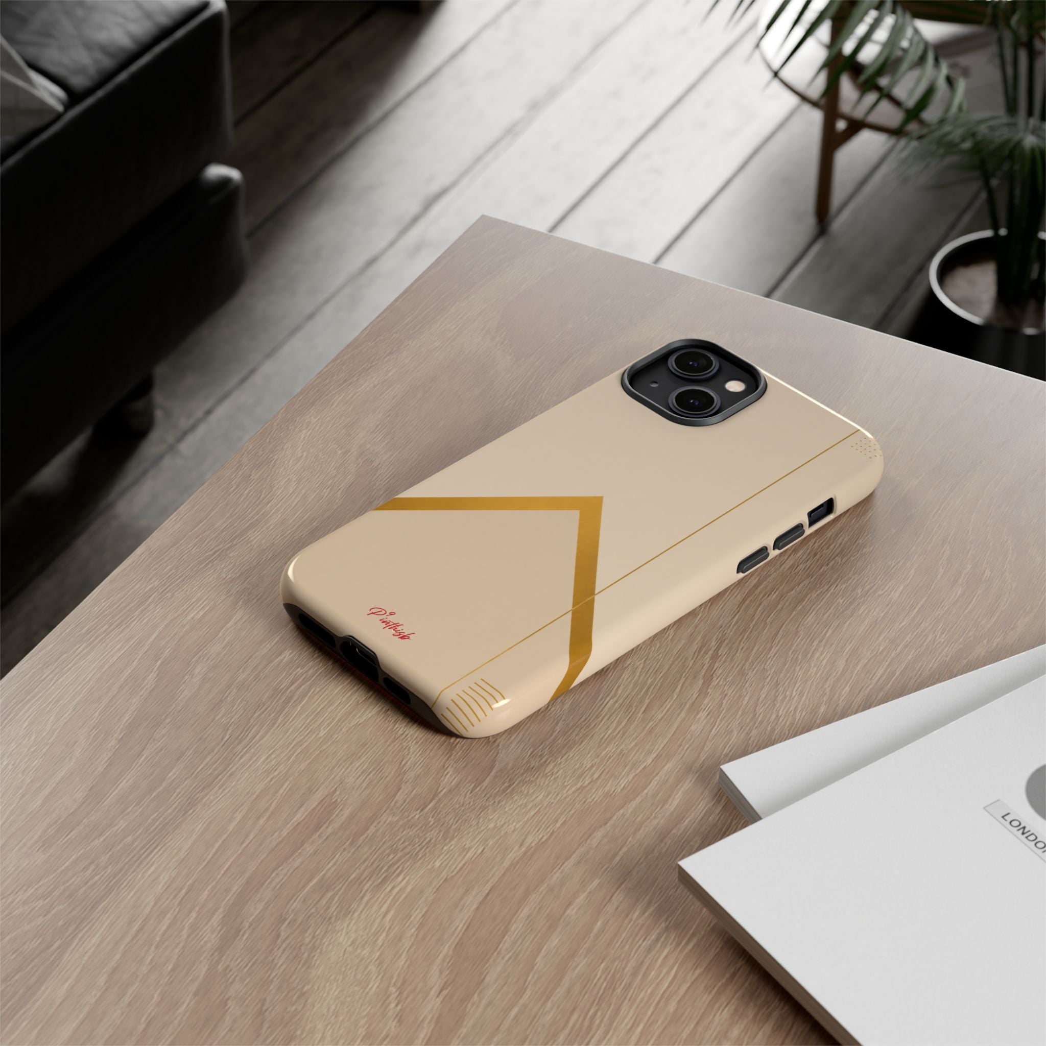 Gold Malboro Inspired Tough Phone Case