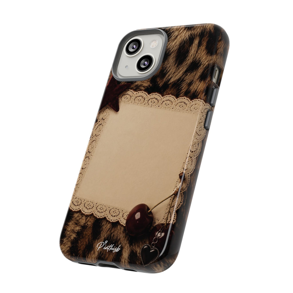 Personalized Leopard Lace Phone Case