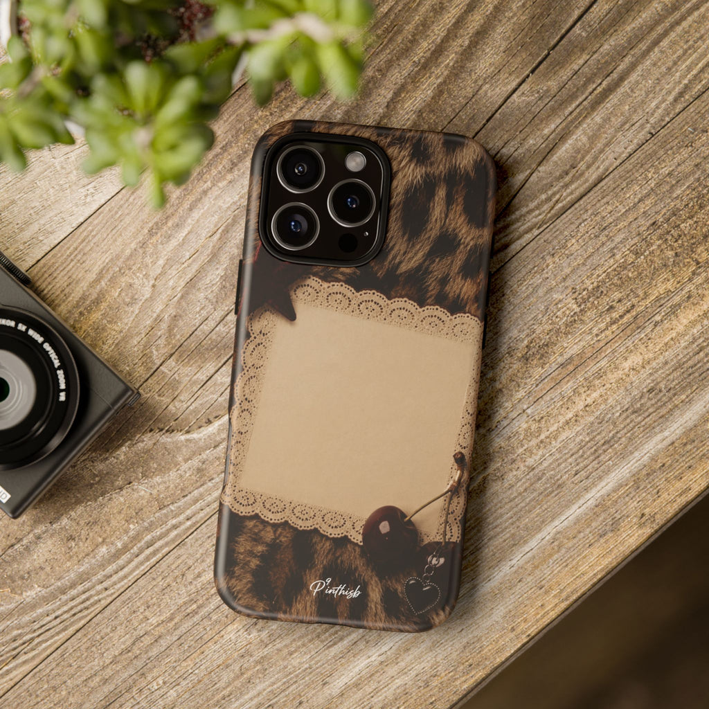 Personalized Leopard Lace Phone Case