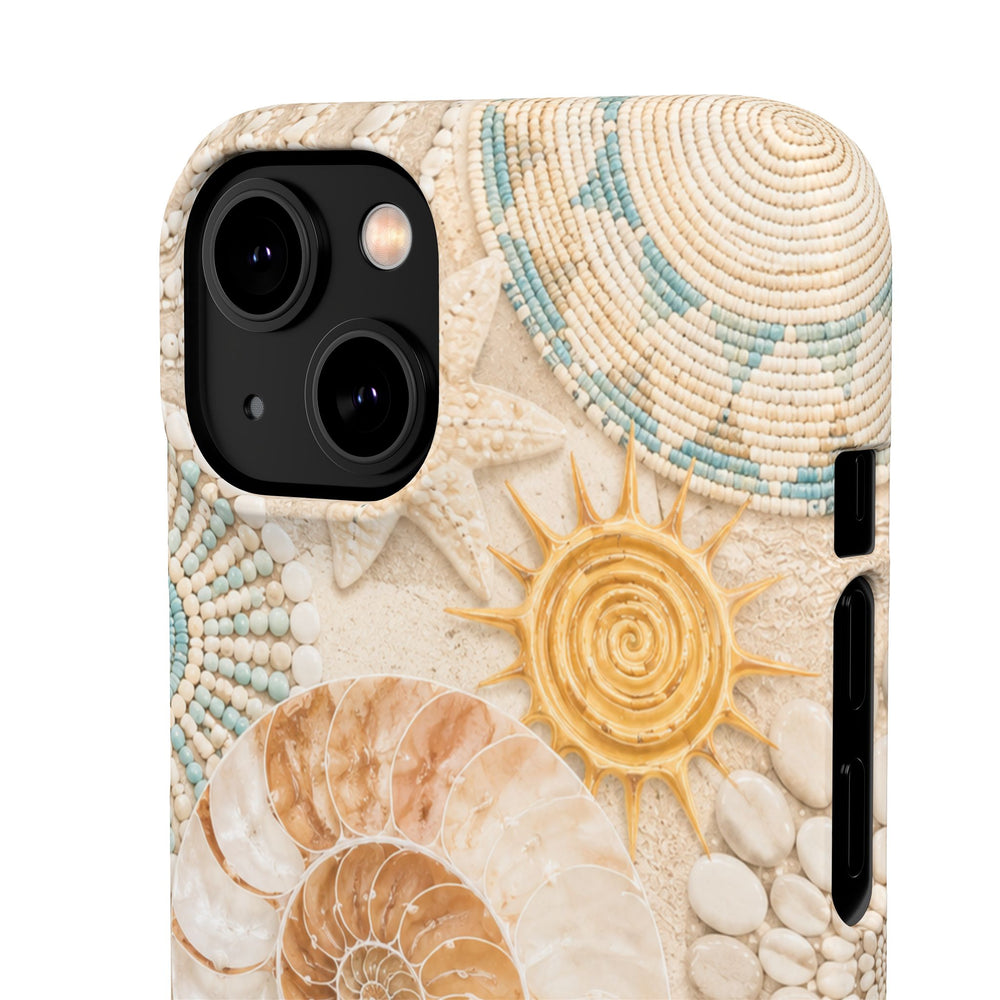 Coastal Seashell Snap Case