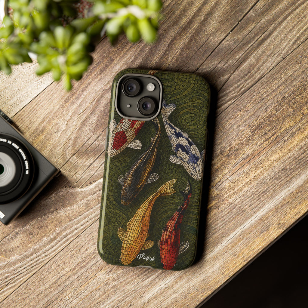 Fish Pond Tough Phone Case