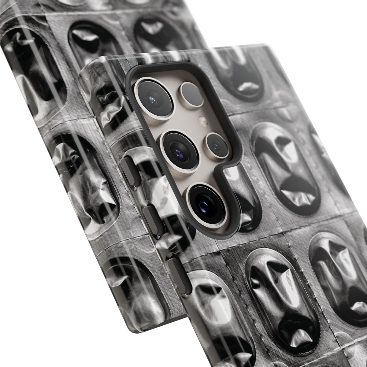Metallic Mask Grid Tough Case