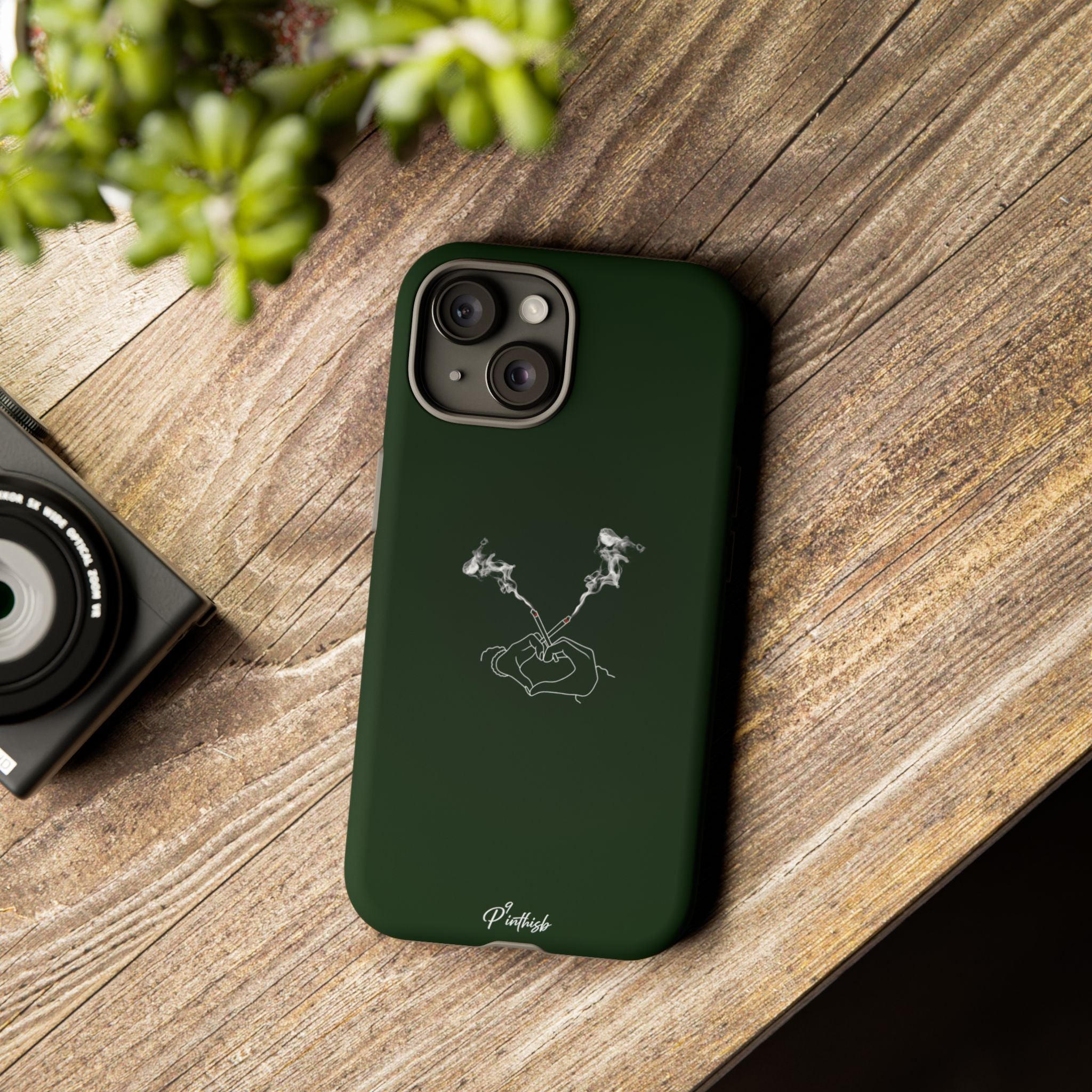 Smoke Heart Tough Case