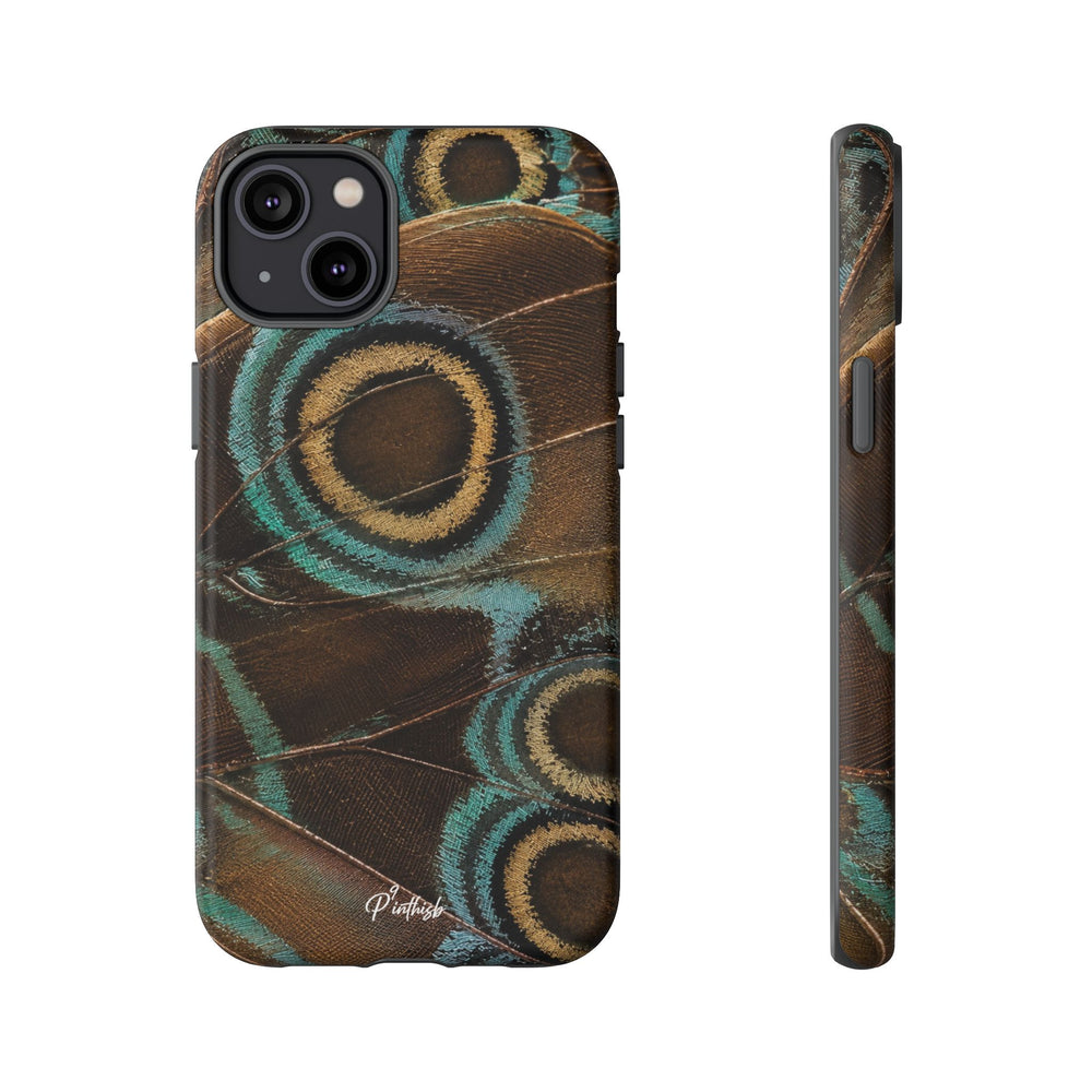 Peacock Feather Pattern Tough Case