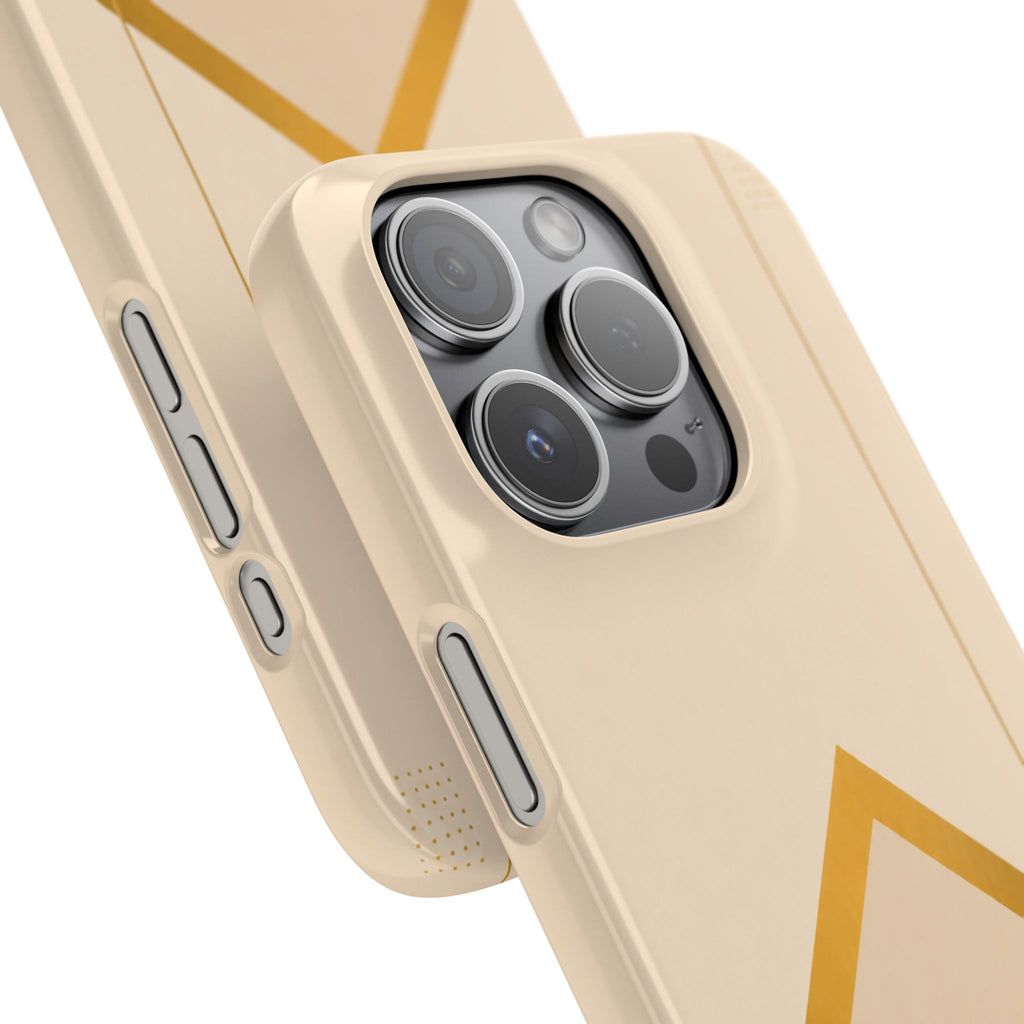 Gold Malboro Inspired Snap Phone Case