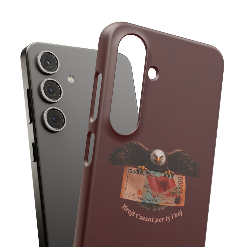 "Krejt t'zezat per ty i boj" Snap Case