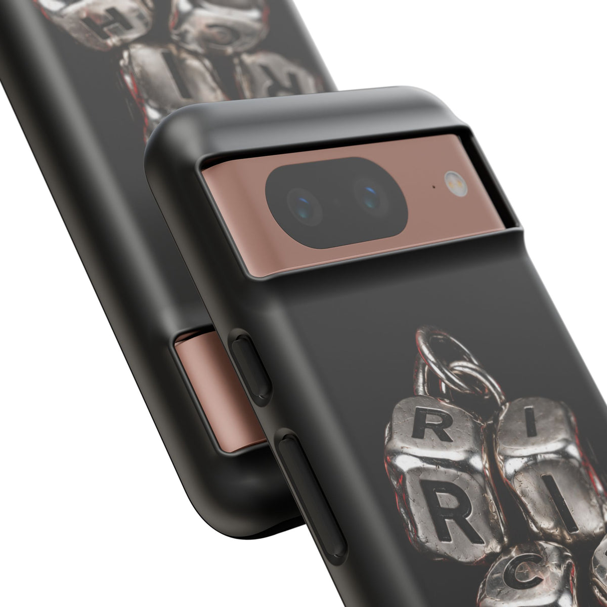Metallic Dice 'RISK' Phone Case