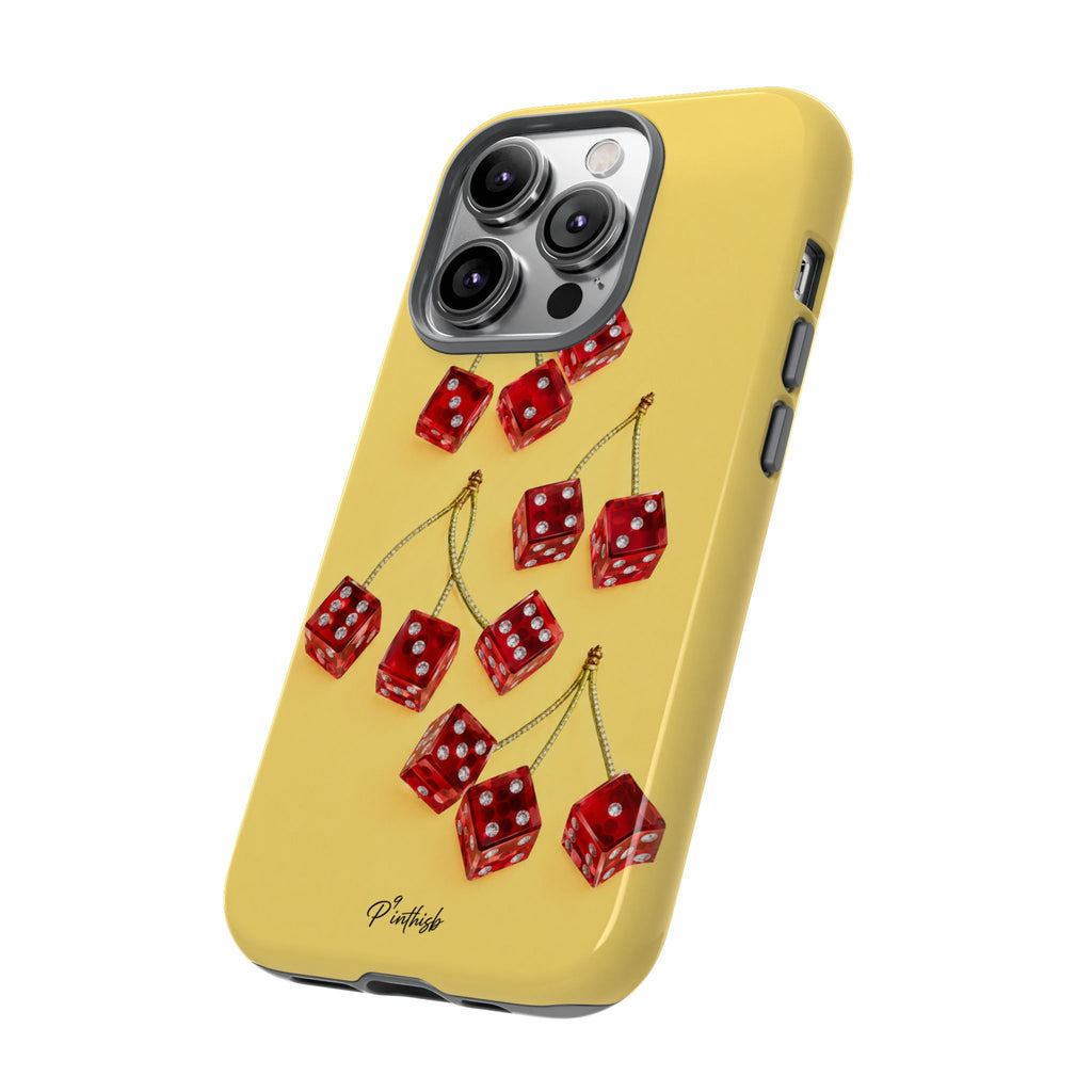 Cherry Dice Tough Phone Case