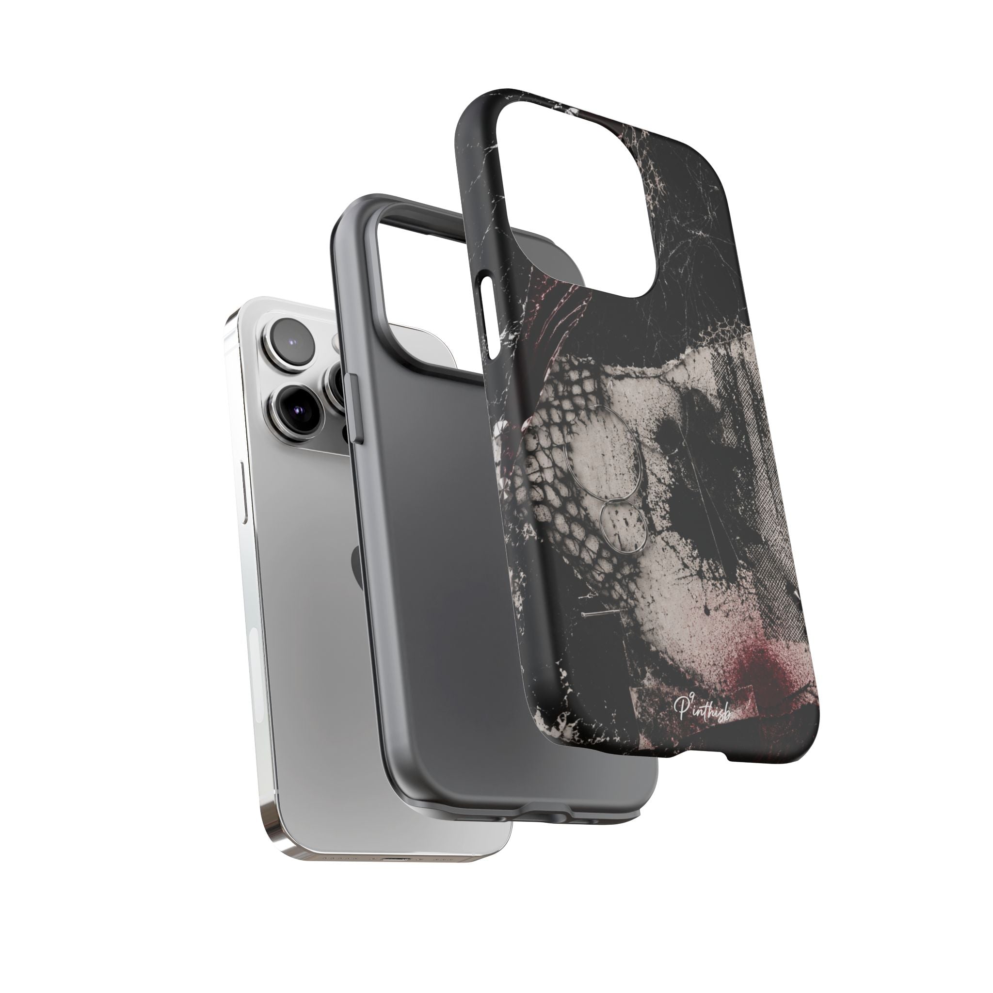 Midnight Static Tough Phone Case
