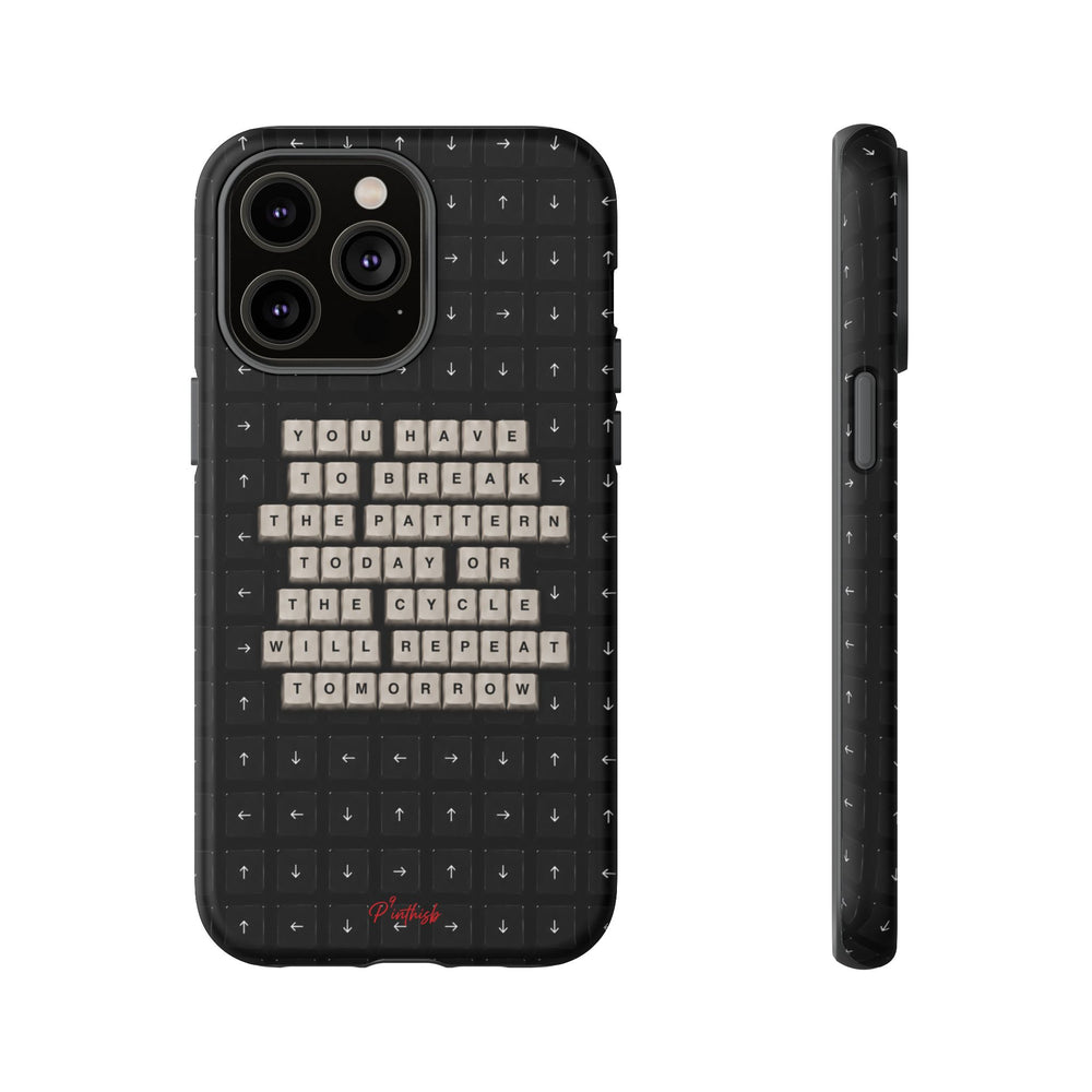 "Break the pattern" Keyboard Tough Case