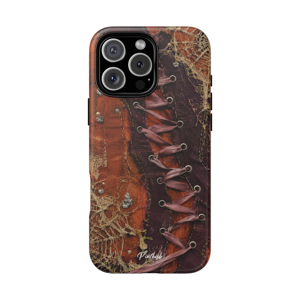 Vintage Leather Lace Tough Case