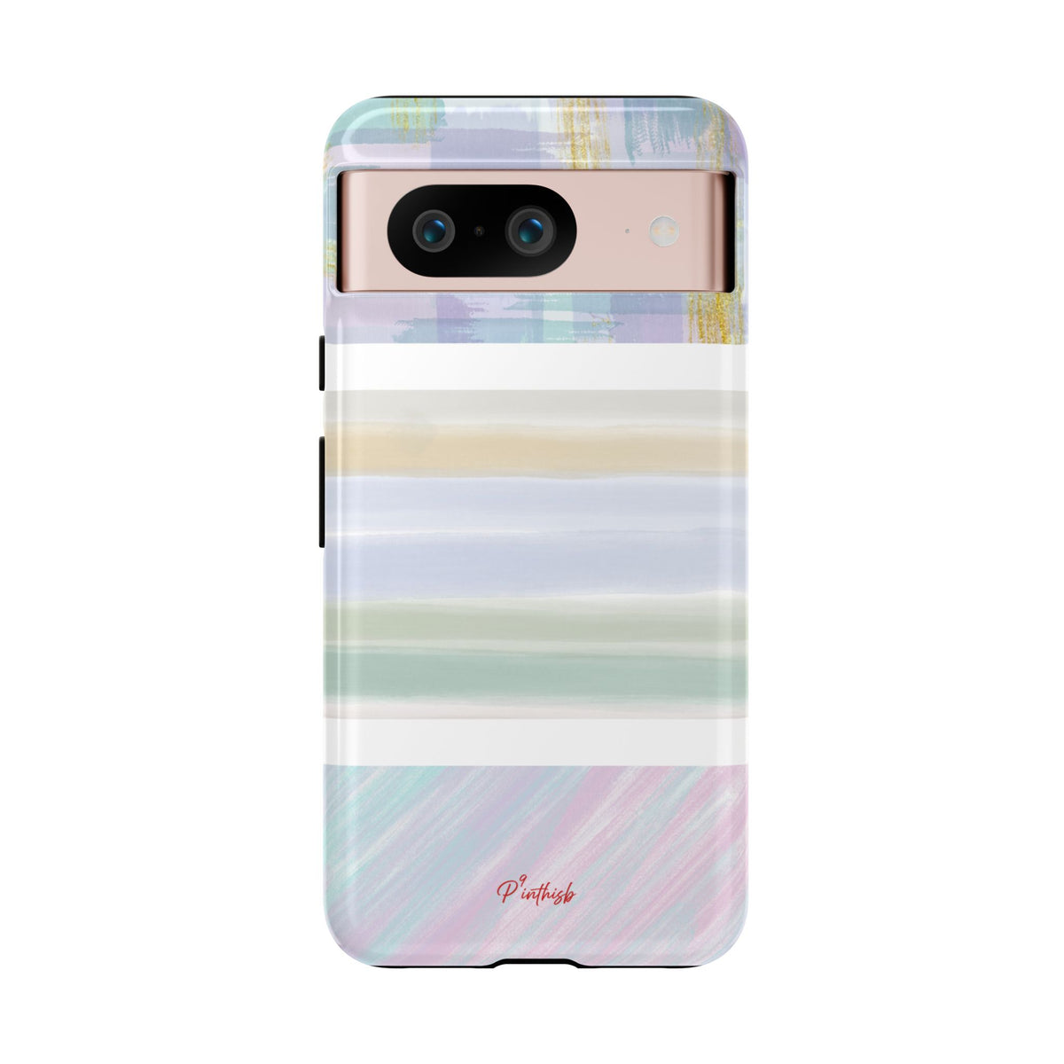 Pastel Stripe Tough Phone Case